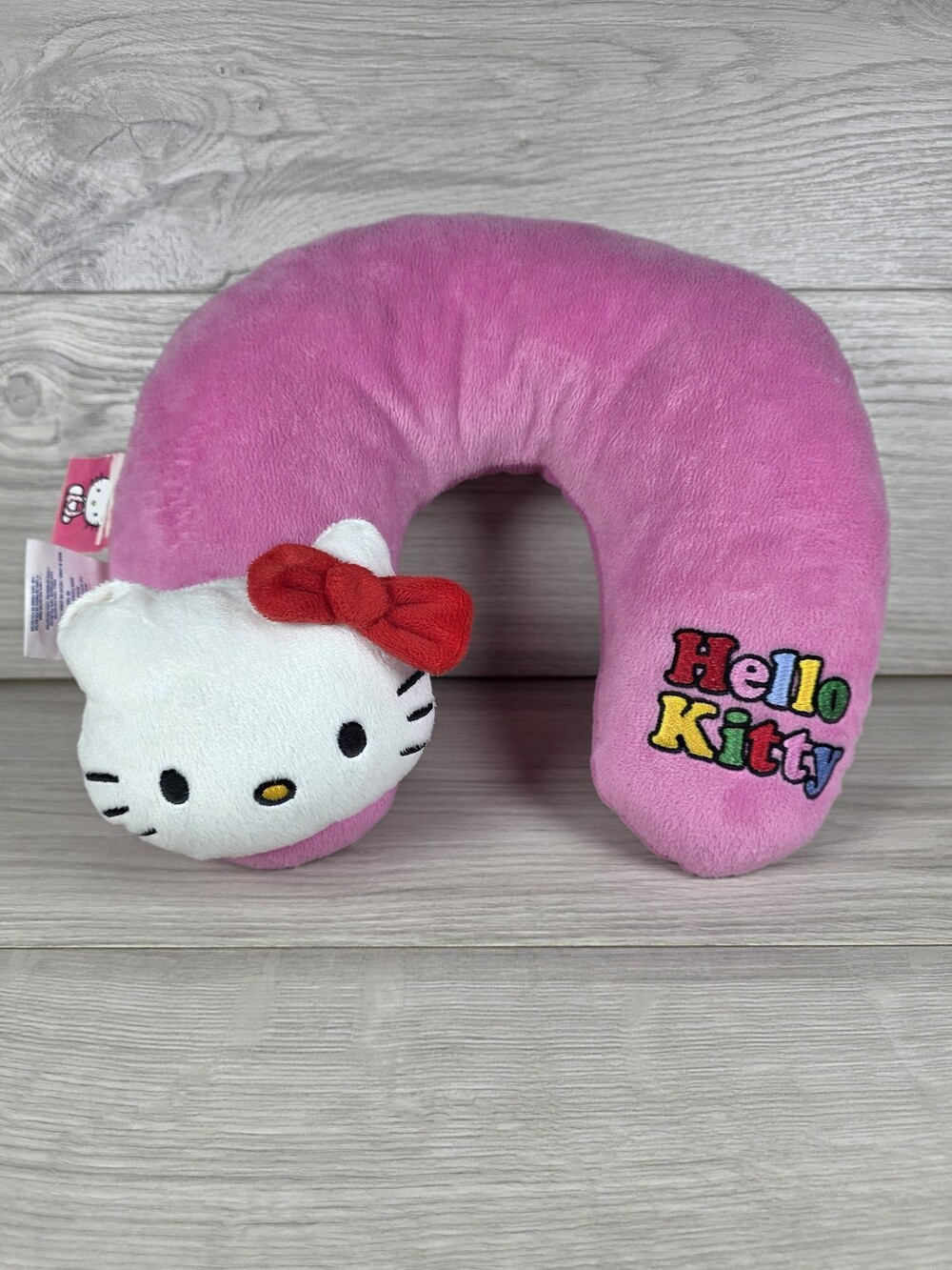 Hello Kitty Plush Neck Pillow Pink The Northwest Company SU48